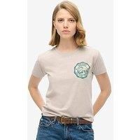 Superdry Womens Lo-Fi Outdoor Fitted T-Shirt