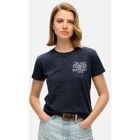 Superdry Womens Lo-Fi Outdoor Fitted T-Shirt