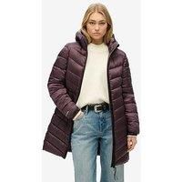 Superdry Fuji Mid Padded Jacket XS Purple