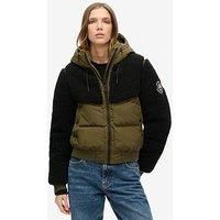 Superdry Everest Hybrid Jacket M Green