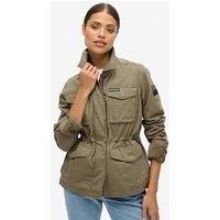 Superdry Embroidered M65 Military Jacket - Green