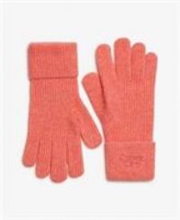 Superdry Womens Soft Rib Knit Gloves Size 1Size