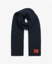 Superdry Womens Workwear Knitted Scarf Size 1Size