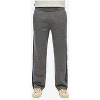 Superdry Men/'s Essential Straight Leg Logo Jogging Bottoms, Carbon Grey Mottled/Dark Navy, XXL