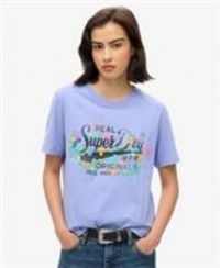 Superdry Womens Real Originals Floral T-Shirt Size 10