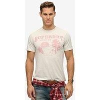 Superdry Lo-Fi Outdoor Mono Relaxed T-Shirt - Grey