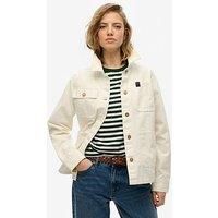 Superdry Chore Jacket - White