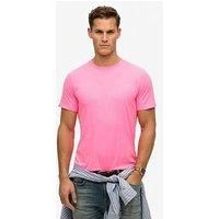 Superdry Classic Essential Short Sleeve T-Shirt S Pink