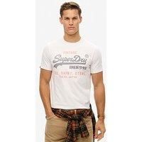 Superdry Vintage Logo Heritage Relaxed Shirt Men - S