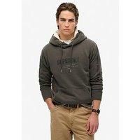 Superdry Utility Sport Hoodie - Black
