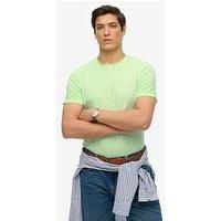 Superdry Raw Edge Slub T-Shirt - Green