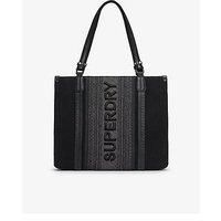 Superdry Raffia City Tote Bag