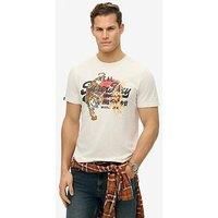 Superdry Vl Tokyo Relaxed T-Shirt - White