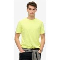 Superdry Classic Essential Short Sleeve T-Shirt L Yellow