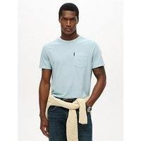 Superdry Classic Essential Pocket Short Sleeve T-Shirt XL Blue