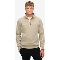 Superdry Mens Tech Loose Half Zip Sweatshirt