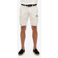 Superdry Parachute Light Shorts - White