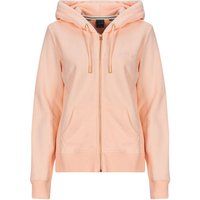 Superdry  ZIPPE LOGO ESSENTIAL  women's Sweatshirt in Pink
