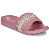 Superdry Webbing Interest Slides EU 38-39 Pink