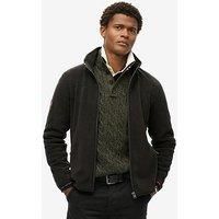 Superdry Active Full Zip Fleece Jacket - Black
