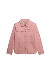 Superdry Women/'s Chore Jacket, Ash rose, 12