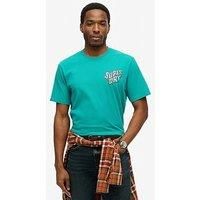 Superdry Outdoor Narrative Back Graphic Loose Fit T-Shirt