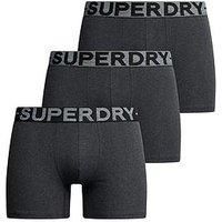 Superdry 3 Pack Of Trunks - Navy