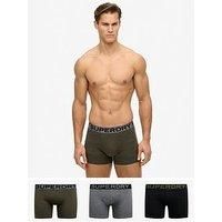 Superdry 3 Pack Boxers- Multi