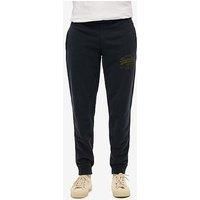Superdry Men/'s Classic Vintage Logo Graphic Jogging Bottoms, Dark Navy, S