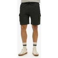 Superdry Contrast Stitch Cargo Shorts - Black