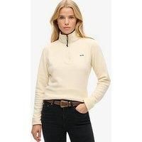 Superdry Womens Polar Fleece Half Zip Jumper