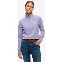 Superdry Womens Polar Fleece Half Zip Jumper