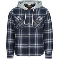 Superdry Mens Surplus Hooded Checked Long Sleeve Shirt