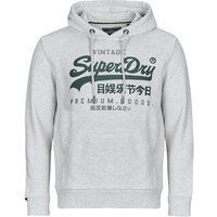 Superdry  VINTAGE LOGO DUO CLASSIC  men's Sweatshirt in Grey