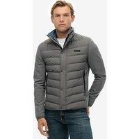 Superdry Storm Popper Softshell Jacket - Grey