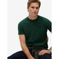 Superdry Essential Logo Embroidered T-Shirt - Green