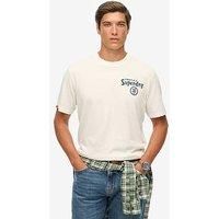 Superdry Tokyo Narrative Loose Fit Short Sleeve T-Shirt S