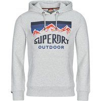 Superdry  HOODED GREAT OUTDOORS  men's Sweatshirt in Grey