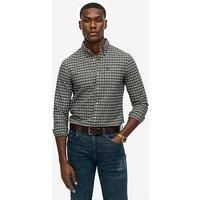 Superdry Superdry Premium Check Print Oxofrd Long Sleeve Shirt