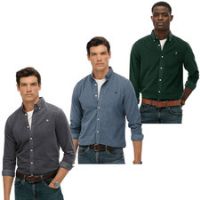 Superdry Mens Classic Needle Cordaroy Long Sleeve Shirt