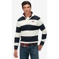 Superdry Superdry Vintage Athletic Rugby Long Sleeve T-Shirt - Navy