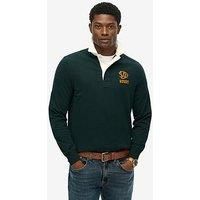 Superdry Vintage Athletic Stripe Rugby Long Sleeve T-Shirt