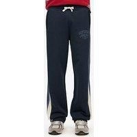 Superdry Athletic Essential Straight Joggers - Navy