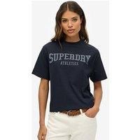 Superdry Essentials Oversized T-Shirt - Navy