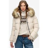 Superdry Everest 5 Baffle Puffer Jacket - Pink