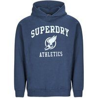 Superdry  OVERSIZE VINTAGE ATHLETIC  men's Sweatshirt in Blue