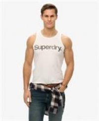 Superdry Mens Core Logo Kiss Print Vest Top Size Xl