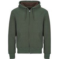 Superdry  HOODED ZIP  men's Sweatshirt in Kaki