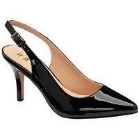 Ravel Kavan Womens Court Shoes 8 UK Black Patent