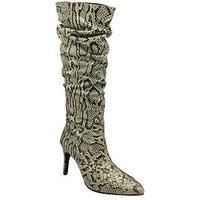 Ravel Roslin Snake Slouch Boot - Grey